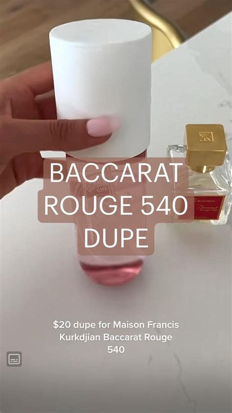 bath and body works baccarat rouge dupe|baccarat rouge 540 dupe zara.